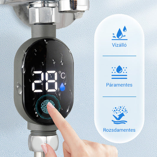🚿 Displej teploty ve sprše – bezpečné koupání pro děti i seniory!