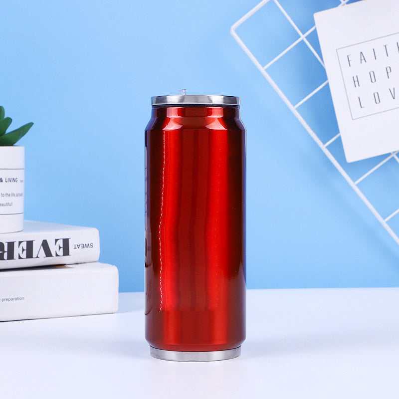 🥤 Stylový izolovaný hrnek ve tvaru coly – nápoje studené nebo teplé po hodiny! ✨