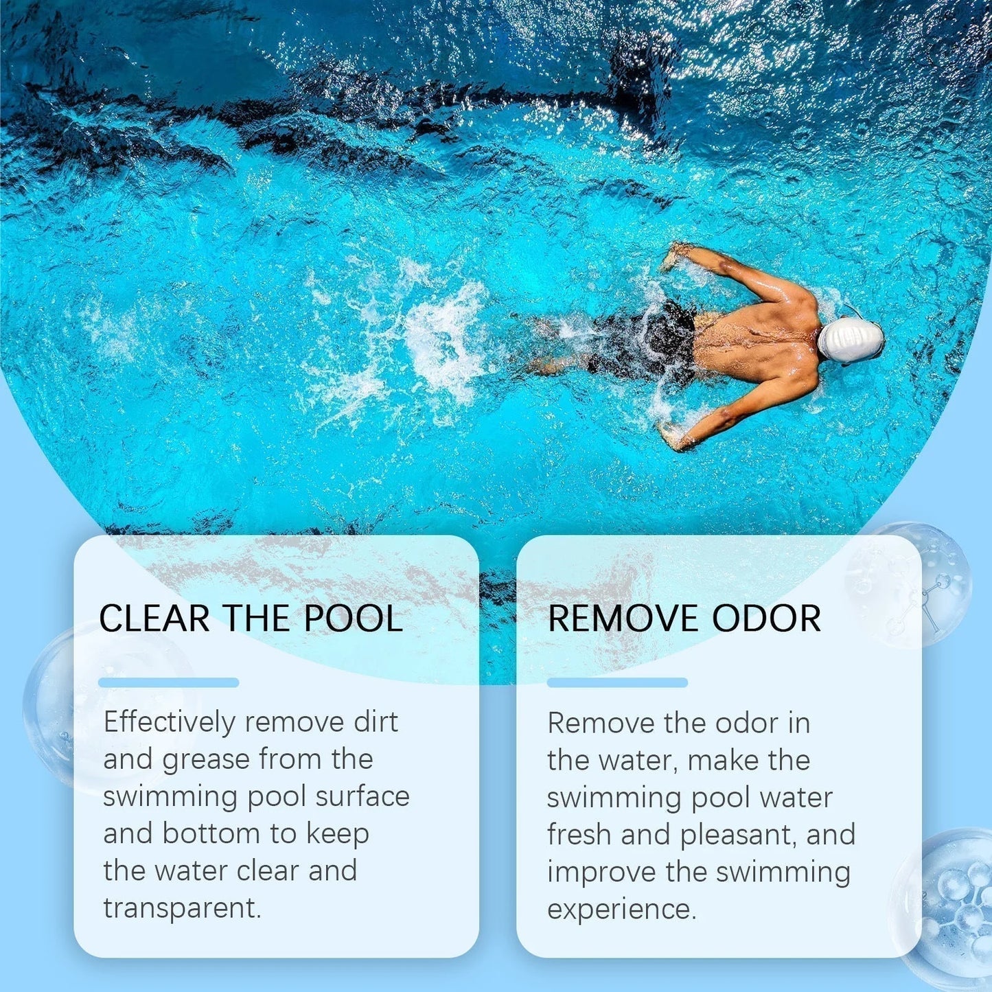🏊♂️ Tablety na čištění bazénu pro křišťálově čistou vodu – nakapejte, rozpusťte, ponořte se! 🌊✨