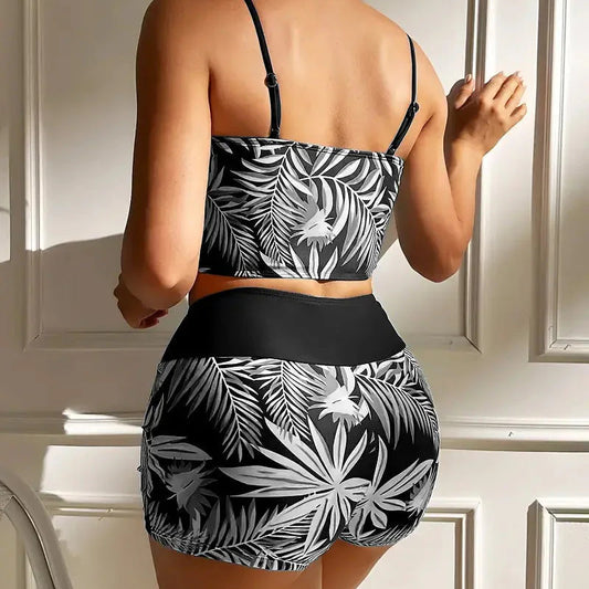 🏖️2026 Nový design👙✨Dvoudílné dámské plavky s potiskem