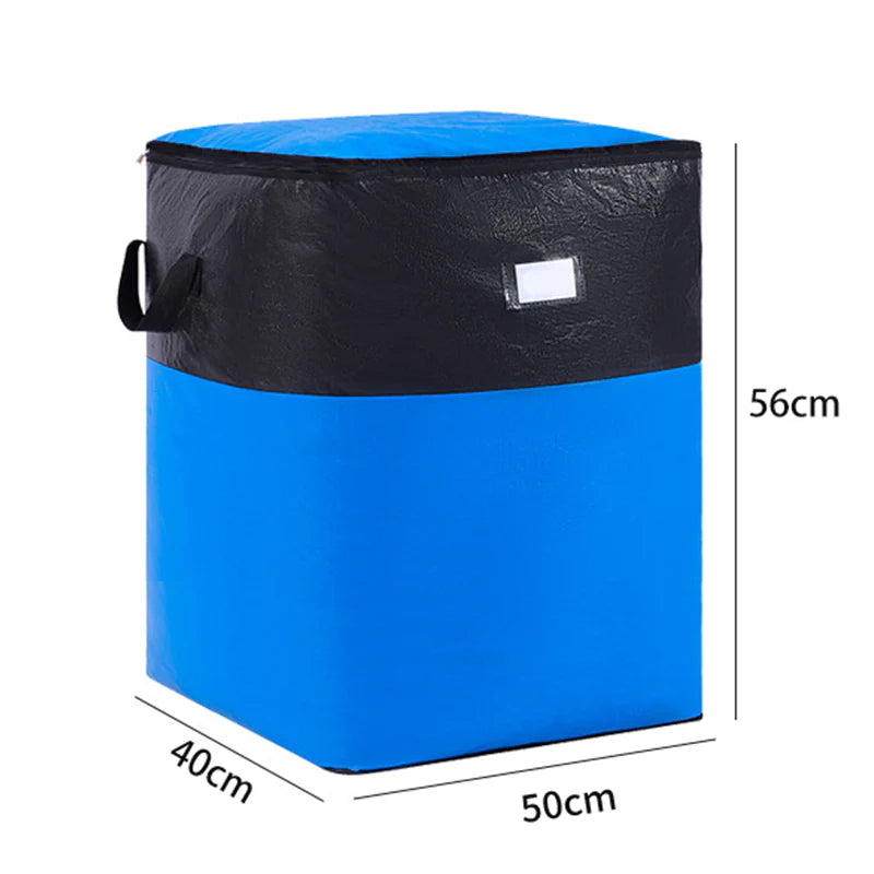 🧰Collapsible Storage & Moving Bag – Heavy‑duty PE, water‑resistant.