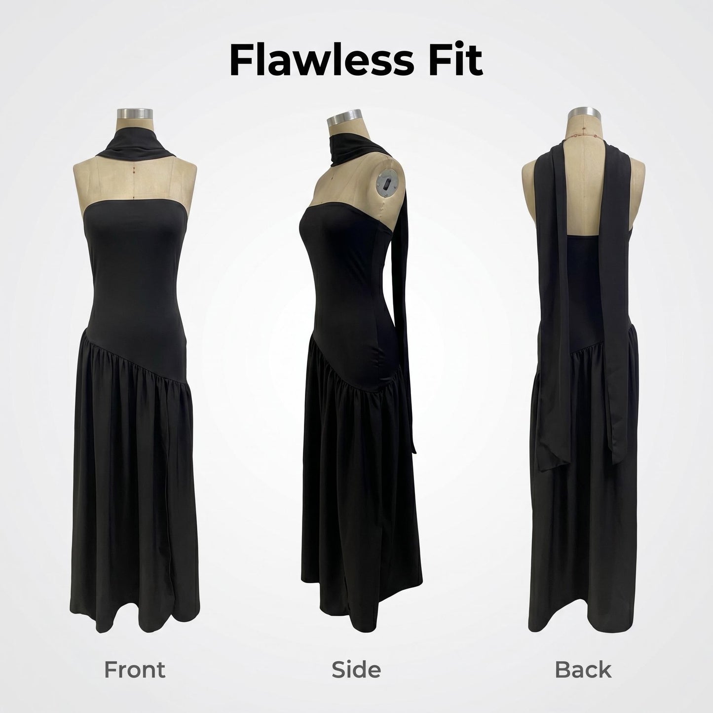 👗 Elegantní dlouhé šaty s rozparkem – dokonalý look pro zvláštní příležitosti! ✨