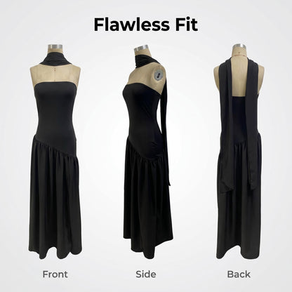 👗 Elegantní dlouhé šaty s rozparkem – dokonalý look pro zvláštní příležitosti! ✨
