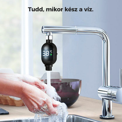 🚿 Displej teploty ve sprše – bezpečné koupání pro děti i seniory！
