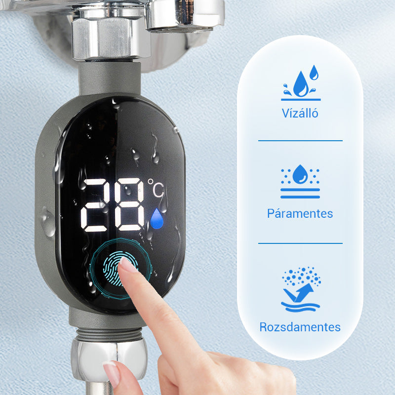 🚿 Displej teploty ve sprše – bezpečné koupání pro děti i seniory！