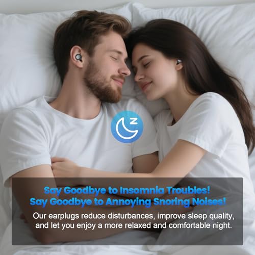 🛏️🛏️Špunty do uší na spaní Špunty do uší s potlačením hluku 45 dB na koncerty