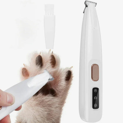 🔦✨ Vodotěsný dobíjecí holicí strojek pro domácí mazlíčky s LED světlem 🐶💕