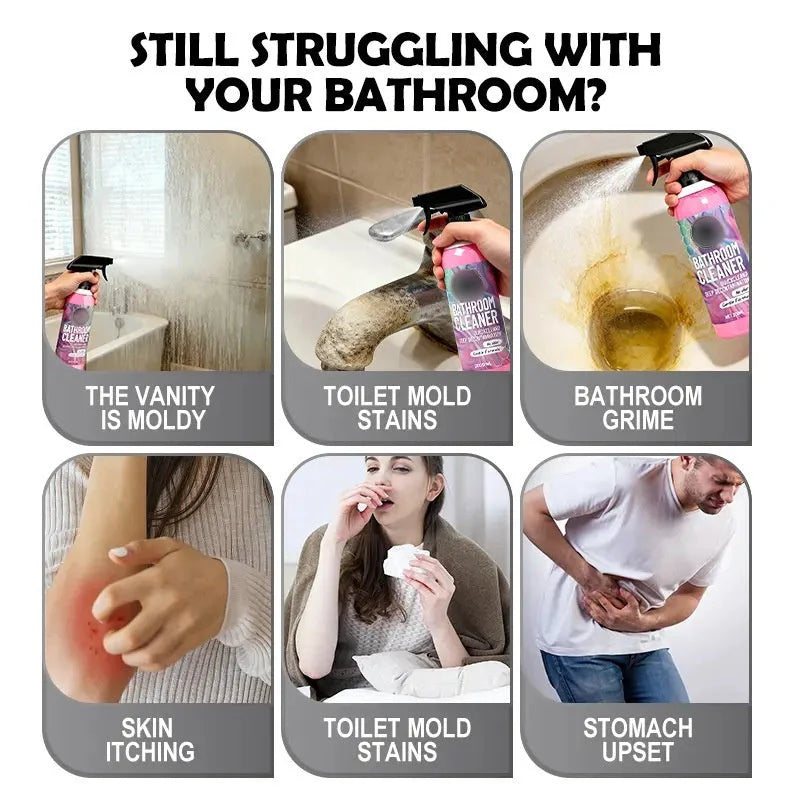 🛡️🦠 Čisticí prostředek na koupelnové povrchy proti plísním a vodnímu kameni 🛁✨