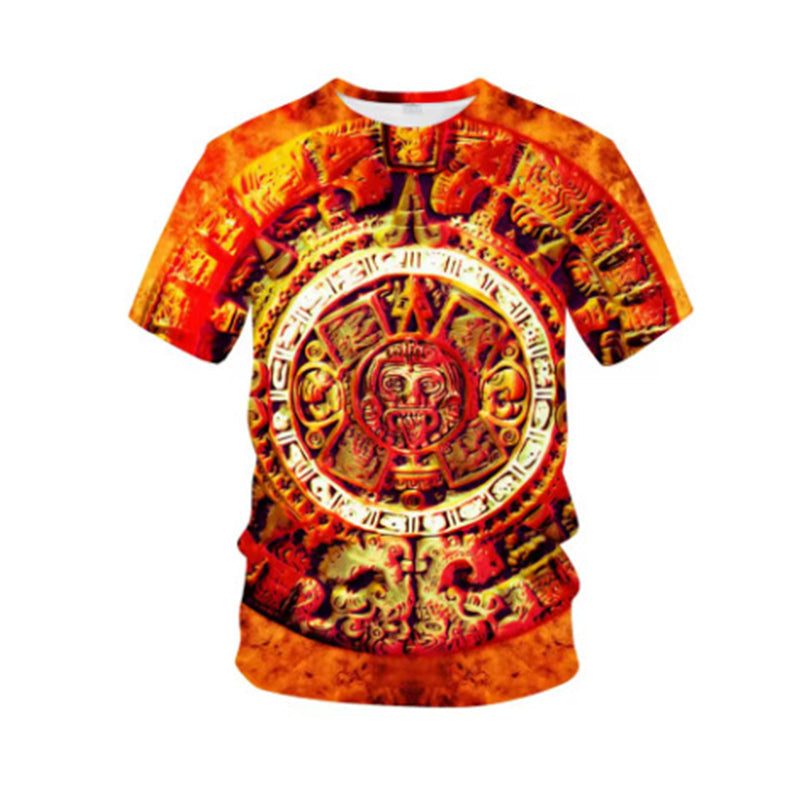👕 Pánské tričko s výrazným kmenovým potiskem – pohodlí & streetwear styl 🐺