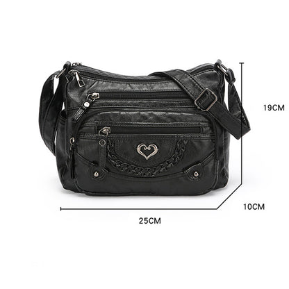 👜✨ Kabelka přes rameno s mnoha kapsami – styl a pořádek každý den!