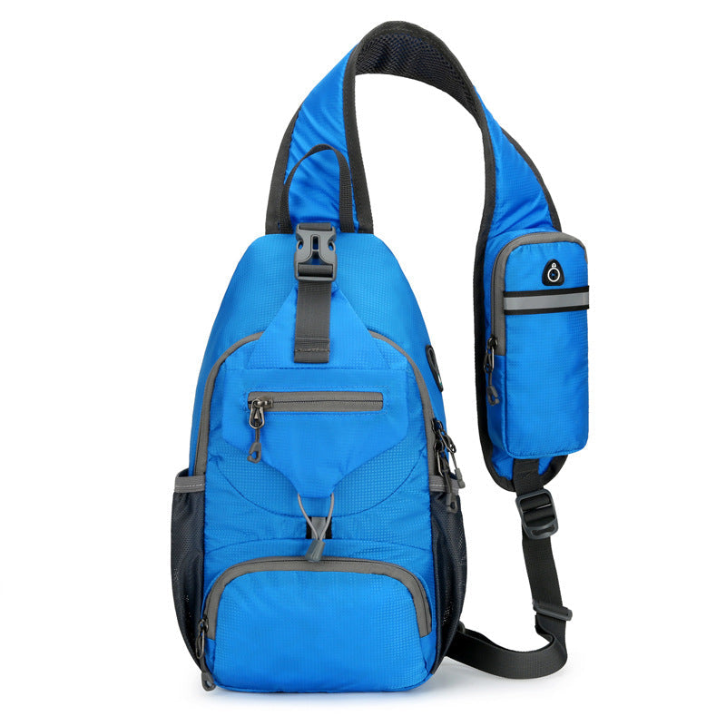 🧳✨ Pánská outdoorová crossbody taška – mnoho kapes a maximální praktičnost