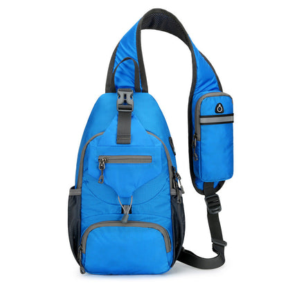 🧳✨ Pánská outdoorová crossbody taška – mnoho kapes a maximální praktičnost