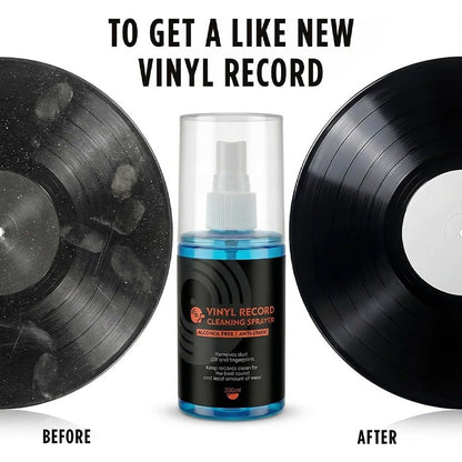 🎵 Antistatický sprej na vinylové platne – čistý zvuk bez prachu! ✨