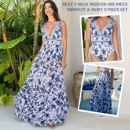 👗 Plavky s odnímatelnou sukní a V výstřihem – 2v1 zázrak pro léto!