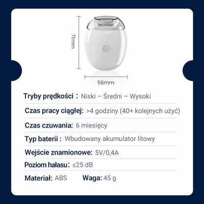 🦶Univerzální automatická bruska na nehty – vhodná pro seniory a děti