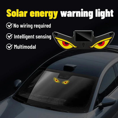 🔥Poslední den – sleva 49 % – 🚗Solární LED lampa do auta Demon Eye