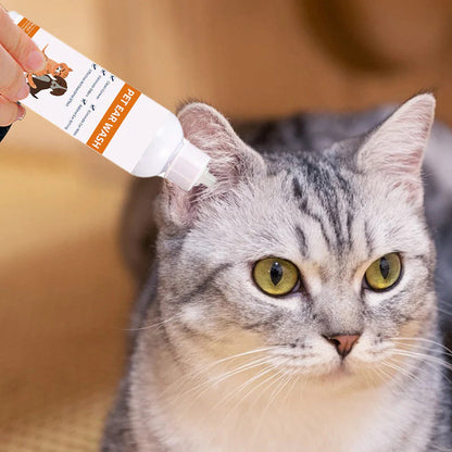 🐱🐶Čistič uší pro zvířata – Omezuje množení bakterií