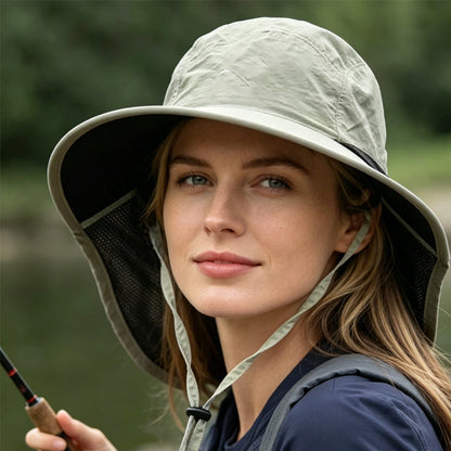 ☀️✨ Unisex skládací bucket hat s UPF 50+ – lehký, prodyšný a skladný