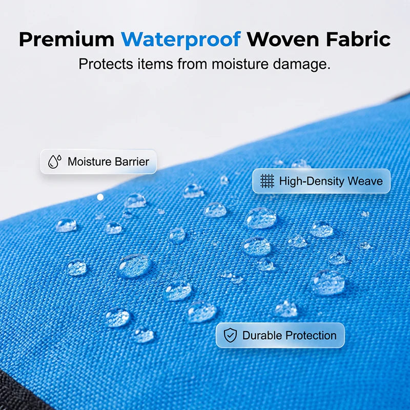 🧰Collapsible Storage & Moving Bag – Heavy‑duty PE, water‑resistant.
