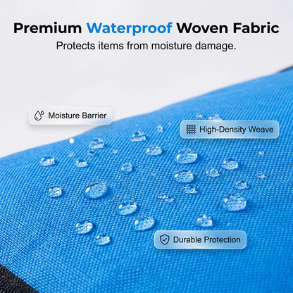 🧰Collapsible Storage & Moving Bag – Heavy‑duty PE, water‑resistant.