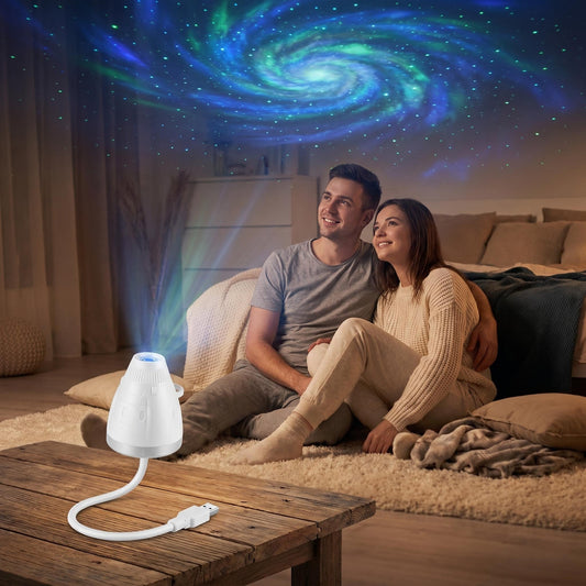 🌌✨ Planetární projektor s Mléčnou dráhou – relaxační vesmírná atmosféra doma!
