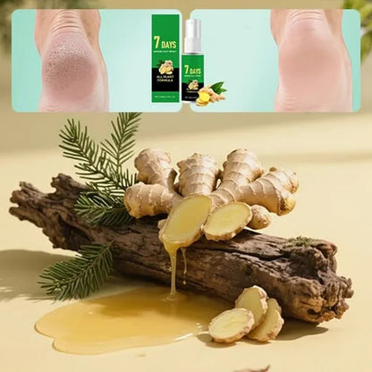 🔥Kup 1 dostaneš 1 zdarma🔥Exfoliační sprej na nohy se zázvorem – 7 dní