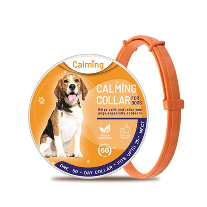 🐶🐱Voděodolný nastavitelný obojek Pacify pro uklidnění zvířat, zmírnění úzkosti a snížení stresu u psů a koček