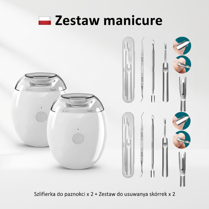 🦶Univerzální automatická bruska na nehty – vhodná pro seniory a děti