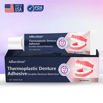 【🔥Kup 1 otrzymaj 1 gratis🔥】Termoplastyczny klej do protez AdhereDent® ⏳ Trwałe utrzymanie protezy