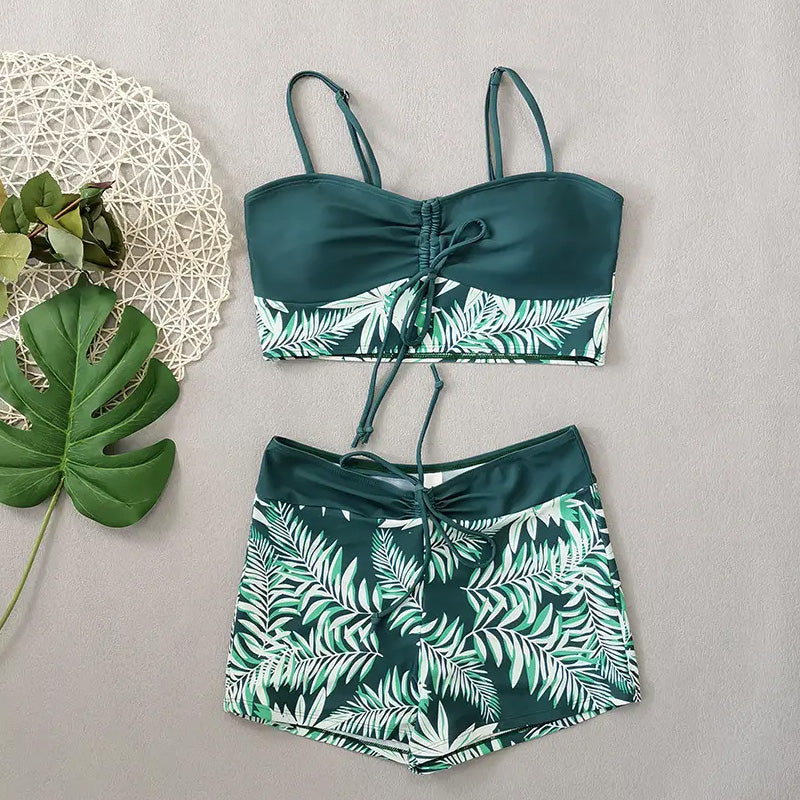 🏖️2026 Nový design👙✨Dvoudílné dámské plavky s potiskem