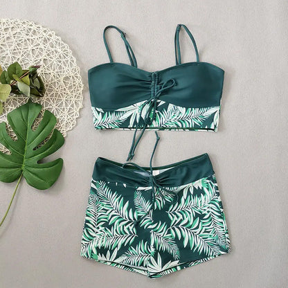 🏖️2026 Nový design👙✨Dvoudílné dámské plavky s potiskem