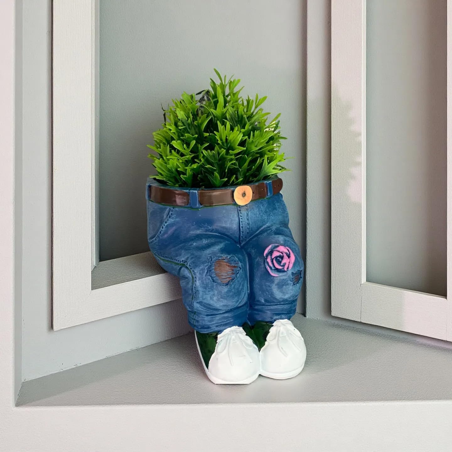 🌷Kreativní 3D květináč ve tvaru džín