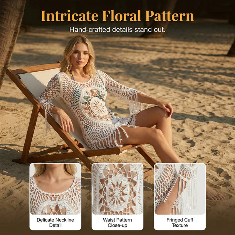 🌴 Boho plážová deka s třásněmi – stylová a praktická na léto!