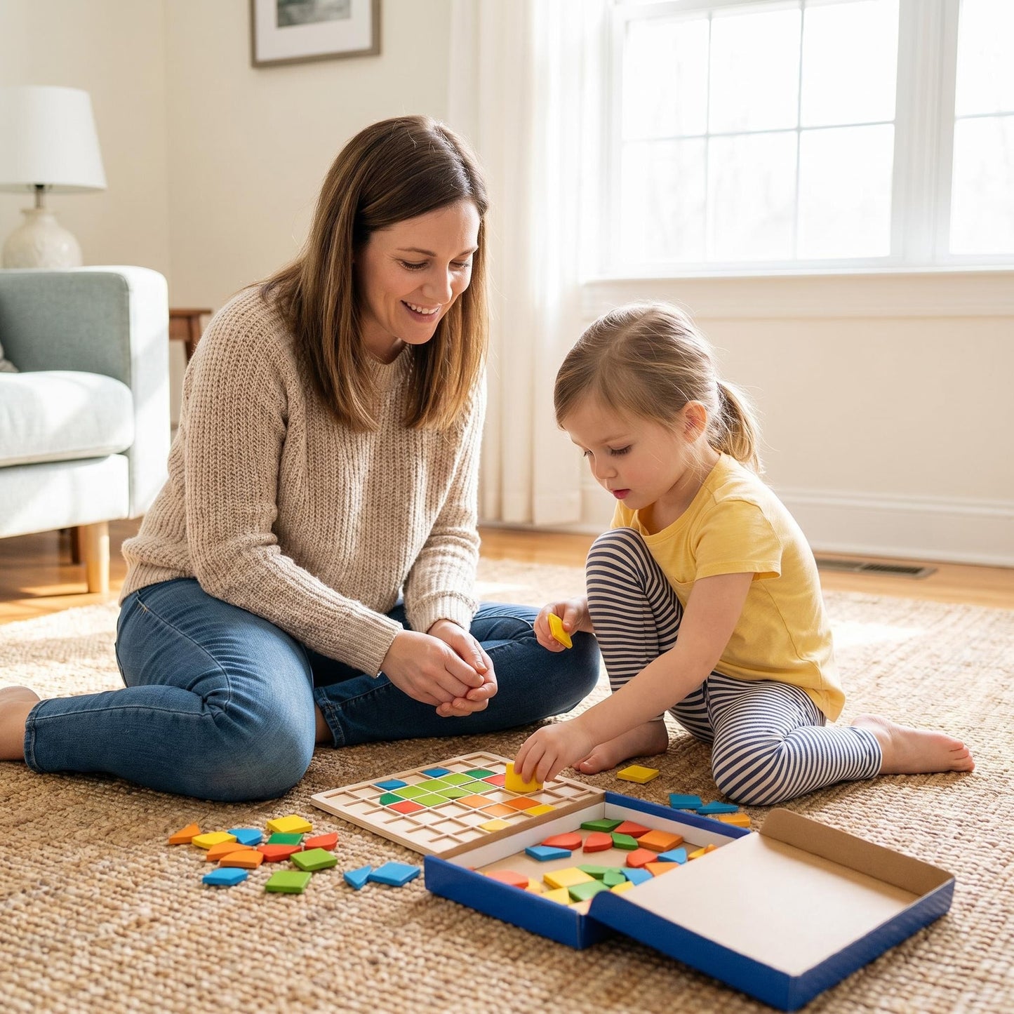 🧩 Rozvíjejte kognitivní schopnosti – Dřevěné puzzle s barevnými zvířecími motivy – Platba při převzetí 🦁️✨