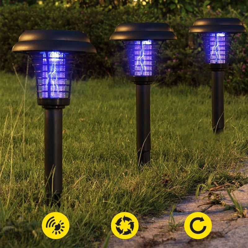 😍 Solární Lapač Komárů s Kolíkem – automatický & ekologický! 🌿