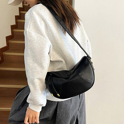 👜✨ Minimalistická crossbody kabelka Dumpling – styl a praktičnost v jednom