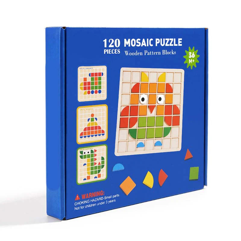 🧩 Rozvíjejte kognitivní schopnosti – Dřevěné puzzle s barevnými zvířecími motivy – Platba při převzetí 🦁️✨