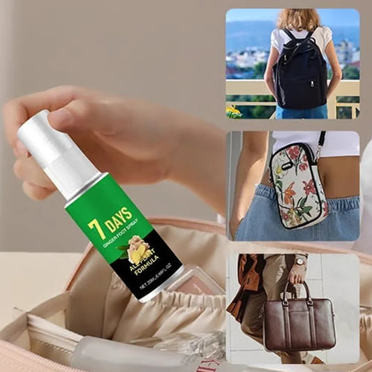 🔥Kup 1 dostaneš 1 zdarma🔥Exfoliační sprej na nohy se zázvorem – 7 dní