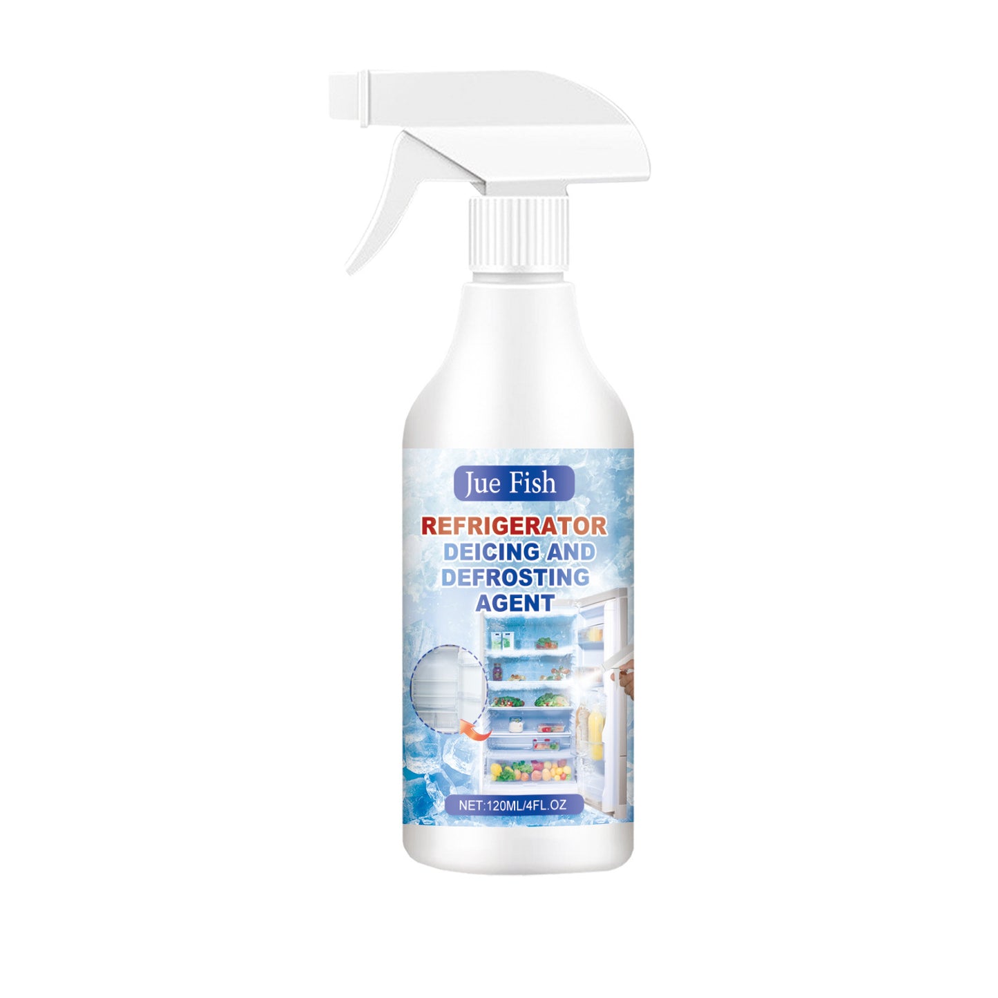 🧊 Rozmrazovací sprej 2×120 ml – Rychlé odmrazení & svěžest ledničky! ✨ Bez drhnutí & časová úspora!