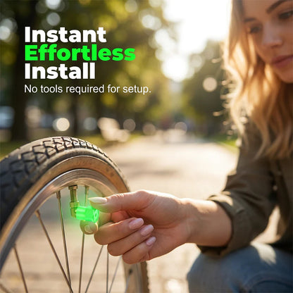 🏍️💡 Nový univerzální svítící kryt ventilku z roku 2026 – dobře viditelný i v noci 🛠️