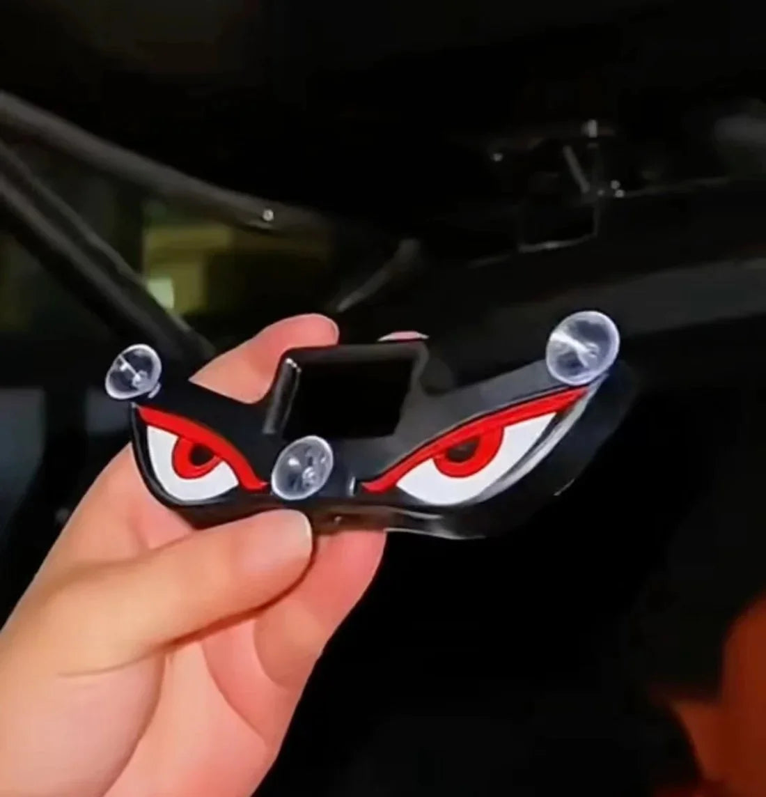 🔥Poslední den – sleva 49 % – 🚗Solární LED lampa do auta Demon Eye