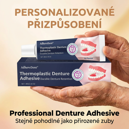 【🔥Kup 1 otrzymaj 1 gratis🔥】Termoplastyczny klej do protez AdhereDent® ⏳ Trwałe utrzymanie protezy