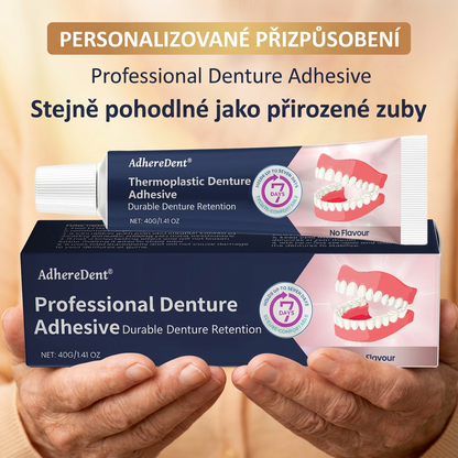 【🔥Kup 1 otrzymaj 1 gratis🔥】Termoplastyczny klej do protez AdhereDent® ⏳ Trwałe utrzymanie protezy