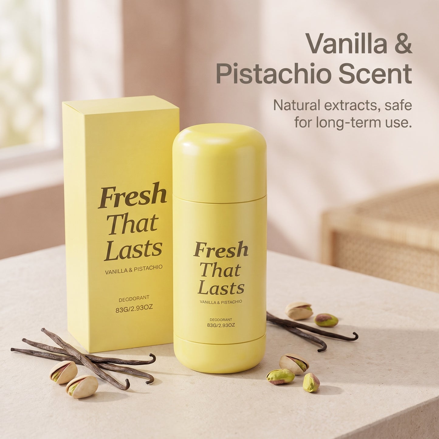 🌿 Krémový deodorant – celodenní svěžest bez zápachu! ✨