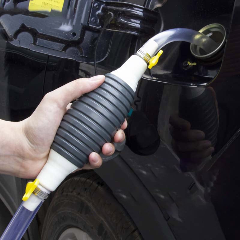 ⛽ Rychle a bezpečně přečerpejte benzín, olej i vodu! Manuální multifunkční odsávač kapalin