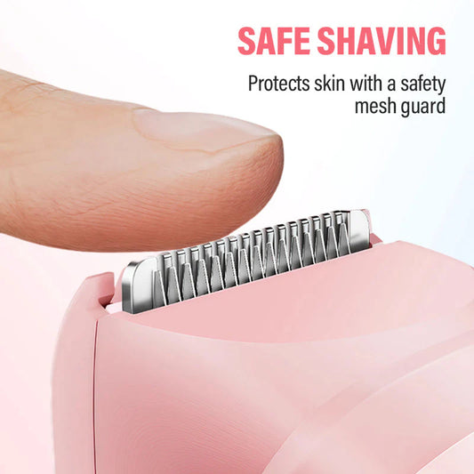 😍 Dvouramenný Epilátor na Bikiny a Tělo – stříhací & holicí hlavice v jednom! 🪒