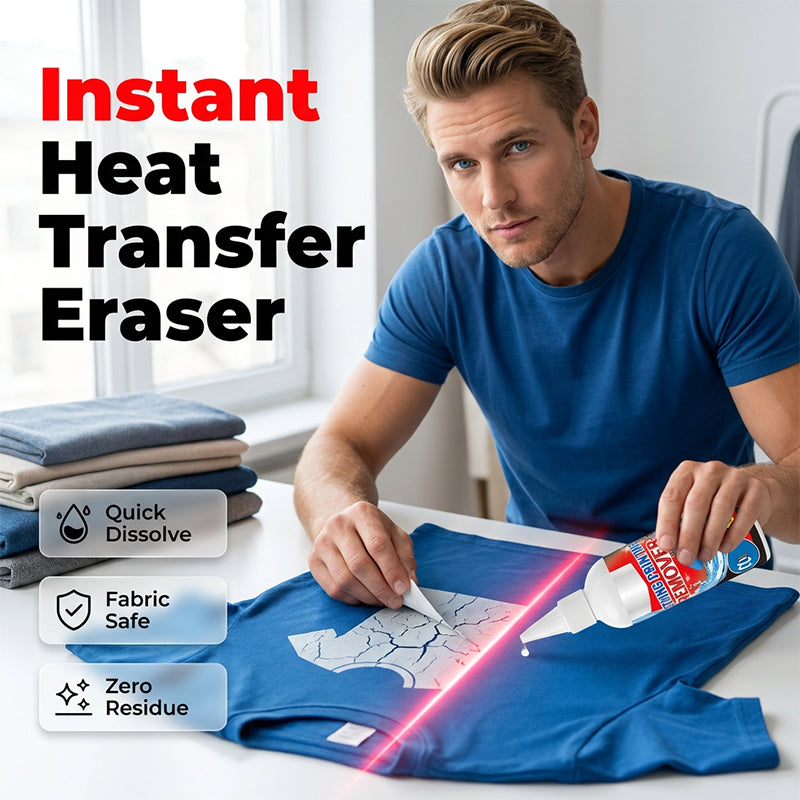Odstraňovač potisků z oděvů, čistič na termotransferová loga a lepidla