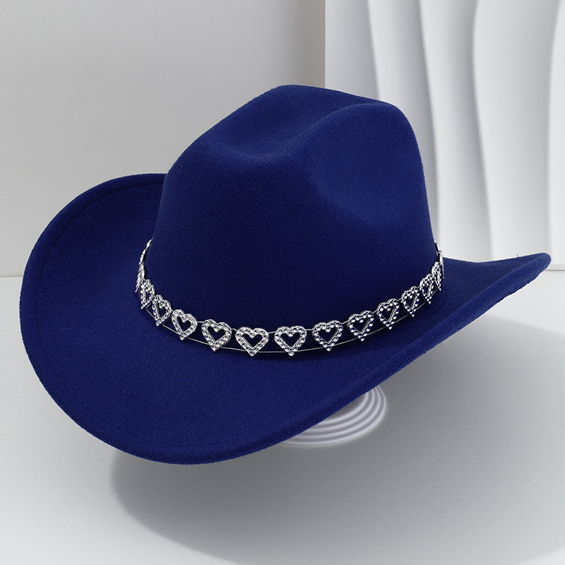 🤠 Kovbojský klobouk se srdíčky – western chic styl!