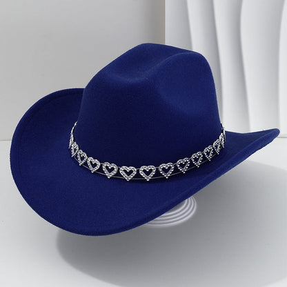 🤠 Kovbojský klobouk se srdíčky – western chic styl!