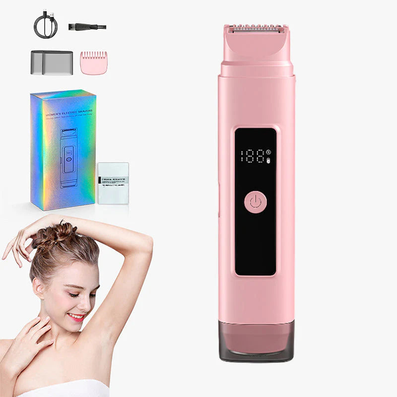 😍 Dvouramenný Epilátor na Bikiny a Tělo – stříhací & holicí hlavice v jednom! 🪒